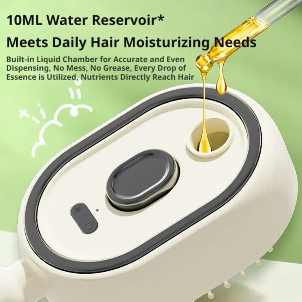 Ionic Hair Smoothing Brush with Mist Technology